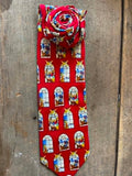 Upcycled Tie Necklaces  - Christmas