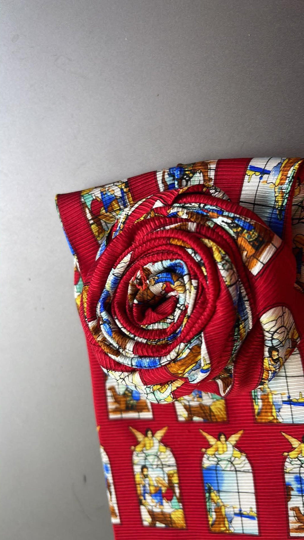 Upcycled Tie Necklaces  - Christmas