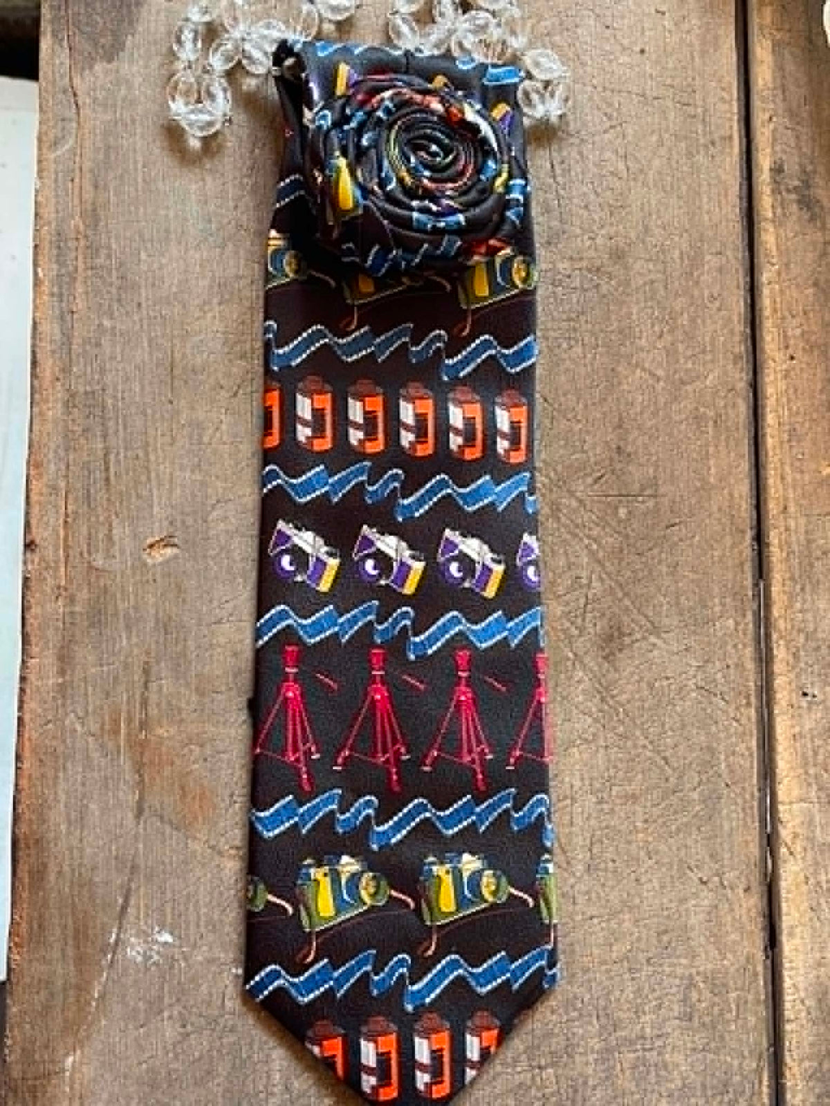Upcycled Tie Necklace