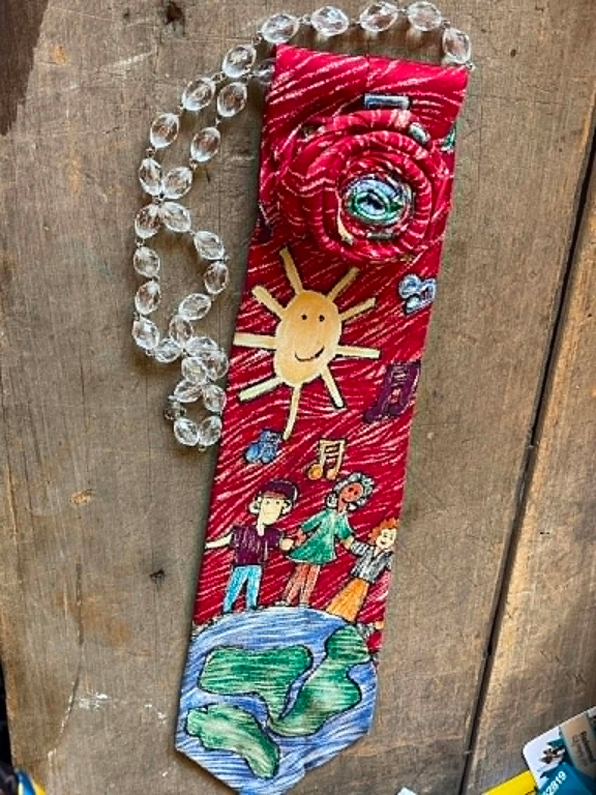 Upcycled Tie Necklaces