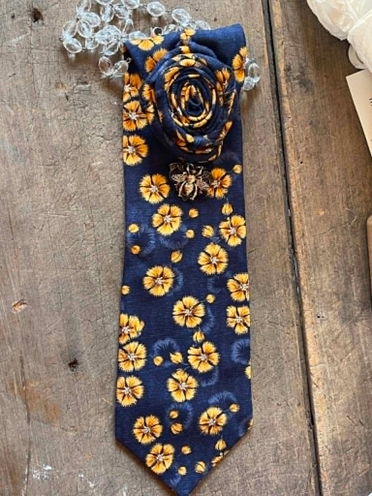 Upcycled Tie Necklaces