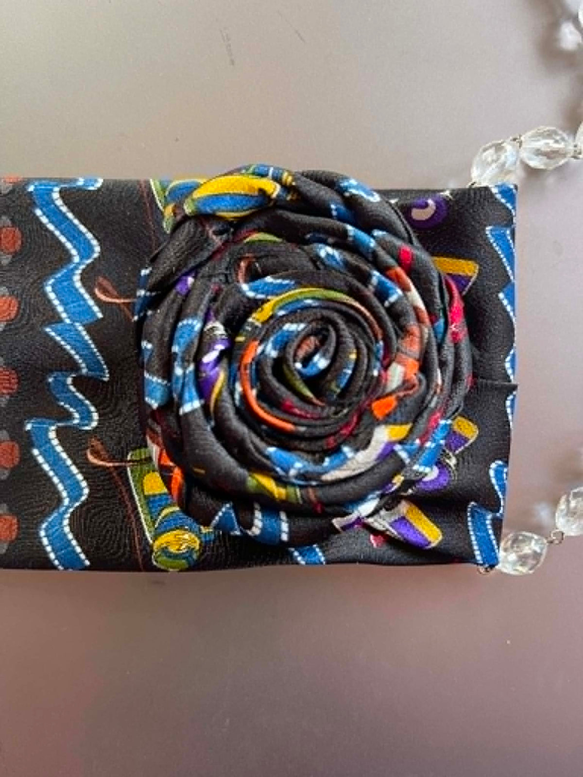 Upcycled Tie Necklace