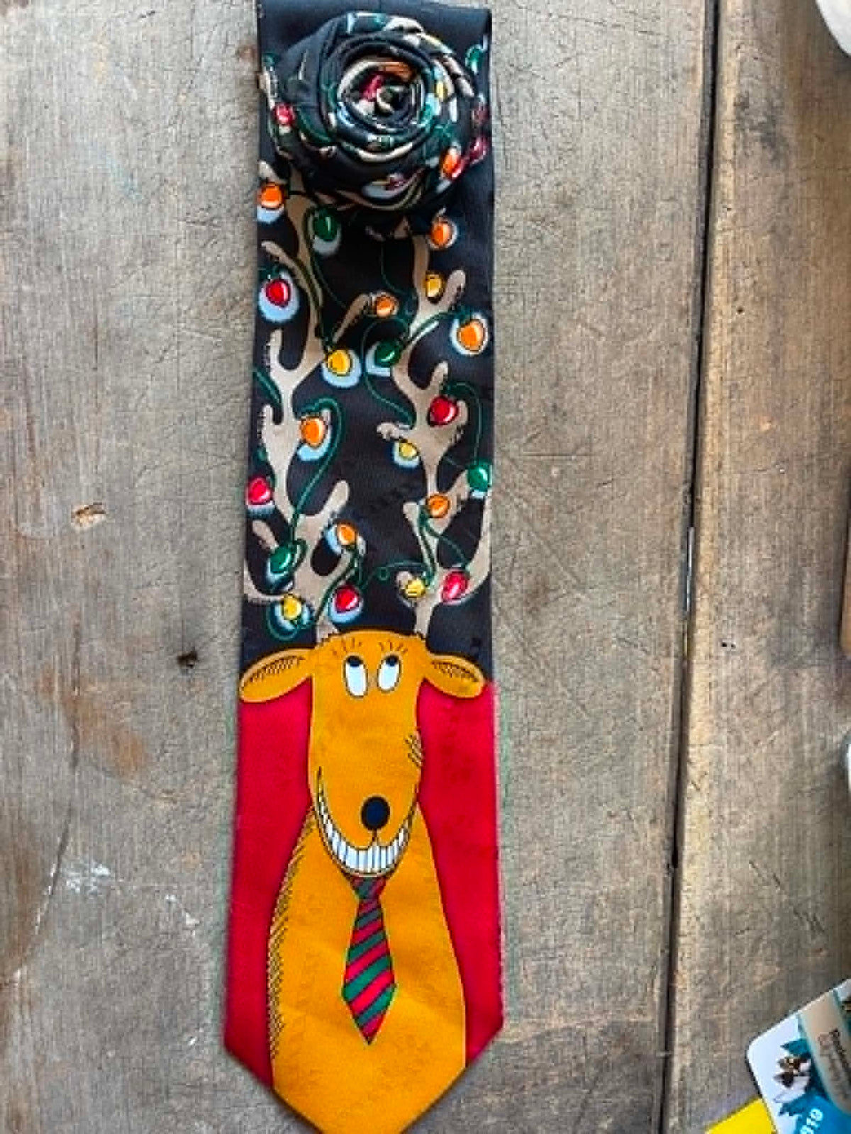 Upcycled Tie Necklaces  - Christmas
