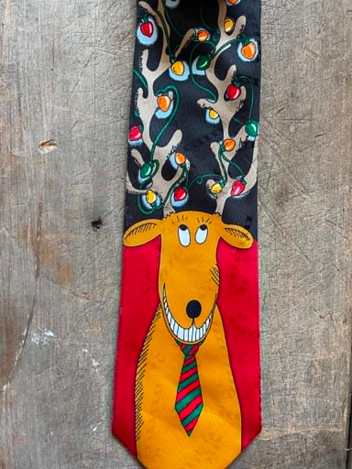 Upcycled Tie Necklaces  - Christmas