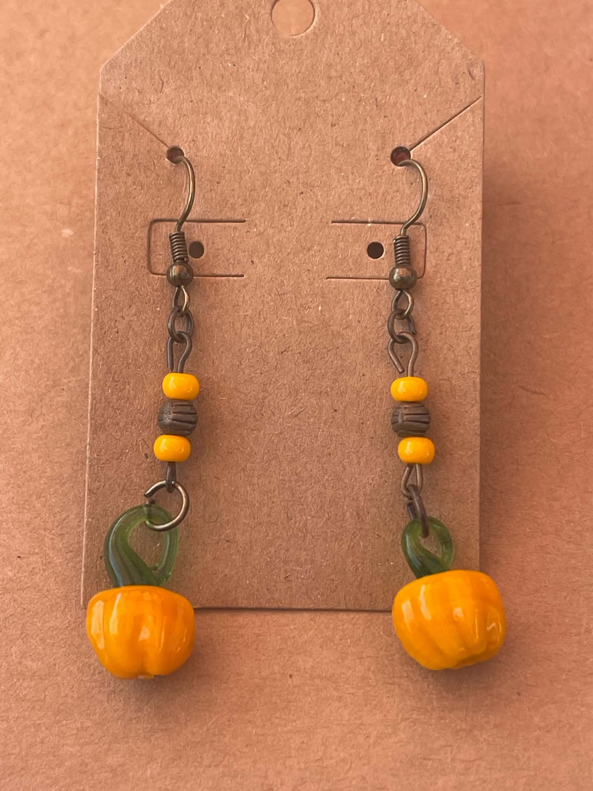 Pumpkin Earrings