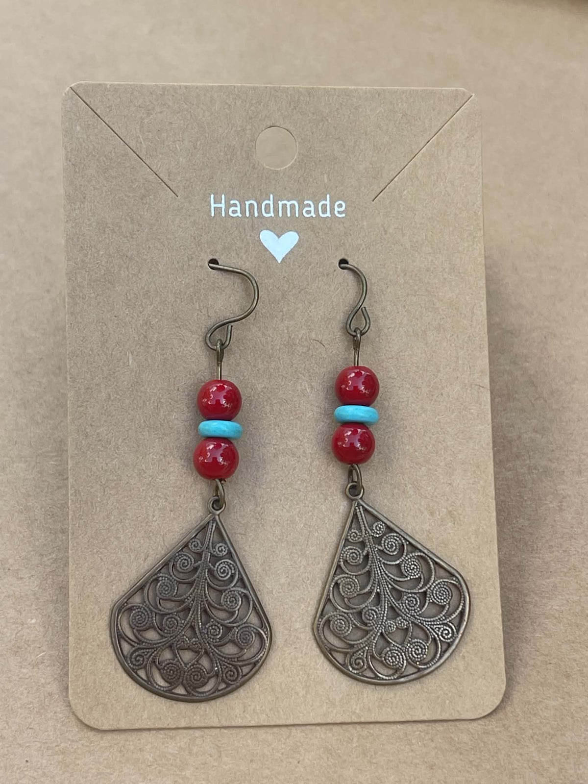 Simple Filigree Earrings